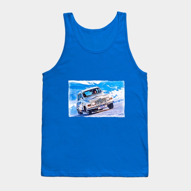 Rallye & Racing - Saab Tank Top by DeVerviers